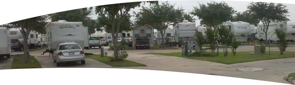 Banner image of RVs parked at campgrounds